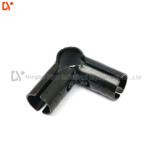 HJ-2 Electrophoresis black pipe clamp lean pipe Connector,lean pipe Joint for rack system